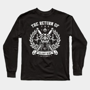 The Return Of The Silent King Swords And Crown Crest Long Sleeve T-Shirt